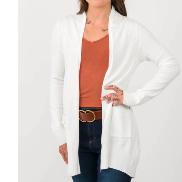 NWT - Lightweight  “ My Cozy” Long Open Cardigan Sweater - Picture 1 of 8